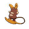 Alolan Raichu back shiny sprites