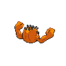 Alolan Geodude back shiny sprites