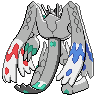 Complete Zygarde back shiny sprites