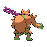 Okidogi back shiny sprites