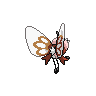 Totem Ribombee back shiny sprites