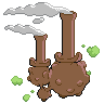 Galarian Weezing back shiny sprites