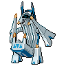 Archaludon back shiny sprites