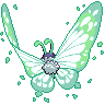 Gigantamax Butterfree back shiny sprites