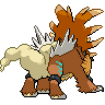Gouging Fire back shiny sprites