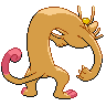 Gigantamax Meowth back shiny sprites