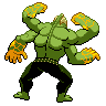 Gigantamax Machamp back shiny sprites