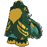 Gigantamax Copperajah back shiny sprites