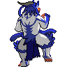 Gigantamax Rapid Strike Urshifu back shiny sprites