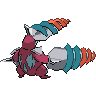 Mega Excadrill back shiny sprites