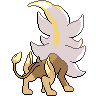 Mega Pyroar back shiny sprites