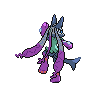 Mega Lucario Z back shiny sprites