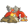 Mega Heatran back shiny sprites
