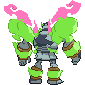 Mega Golurk back shiny sprites