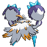 Mega Crabominable back shiny sprites