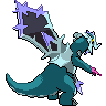 Mega Baxcalibur back shiny sprites