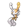 Mega Meowstic back shiny sprites