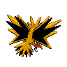 Zapdos back shiny sprites