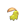 Chikorita back shiny sprites