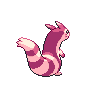 Furret back shiny sprites