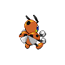 Ledian back shiny sprites