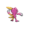 Sneasel back shiny sprites