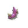 Wurmple back shiny sprites