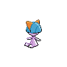 Ralts back shiny sprites