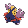 Hariyama back shiny sprites
