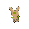 Spinda back shiny sprites