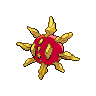 Solrock back shiny sprites