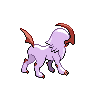 Absol back shiny sprites