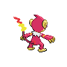 Monferno back shiny sprites