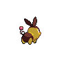 Tepig back shiny sprites