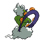 Incarnate Tornadus back shiny sprites