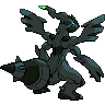 Zekrom back shiny sprites