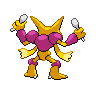 Alakazam back shiny sprites