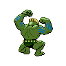 Machoke back shiny sprites