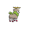 Skiddo back shiny sprites