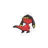 Helioptile back shiny sprites