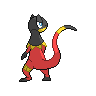 Heliolisk back shiny sprites