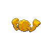 Geodude back shiny sprites