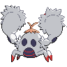 Crabominable back shiny sprites