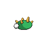 Pyukumuku back shiny sprites