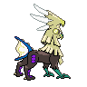 Silvally back shiny sprites