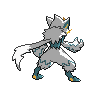 Zeraora back shiny sprites