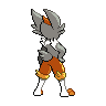 Cinderace back shiny sprites