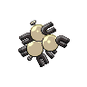 Magneton back shiny sprites
