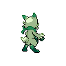 Floragato back shiny sprites