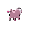 Male Oinkologne back shiny sprites